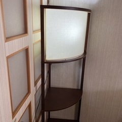 棚付きフロアライトコーナーの画像