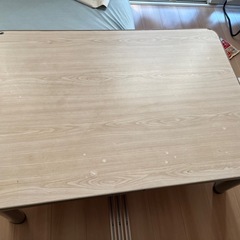 こたつ机　こたつヒーター付きの画像