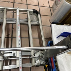 折りたたみアルミ台車　の画像