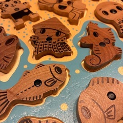 こどもちゃれんじ釣りパズルの画像