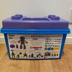 おおきなバイキンじょうとだだんだんブロックバケツの画像