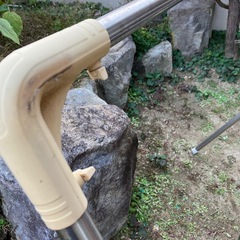 布団干しの画像