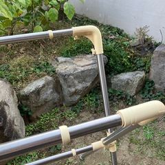 布団干しの画像