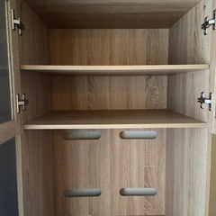 【取りに来てくださる方】LOWYA 食器棚・レンジ台の画像