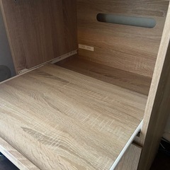 【取りに来てくださる方】LOWYA 食器棚・レンジ台の画像