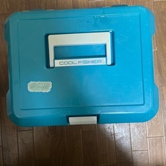 COOL FISHER 中型クーラーボックス ブルーの画像