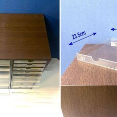 レターケース★31日　領収書 デスクトレイ★小物入れ★引き出し★収納ボックス★書類ケース★書類棚　薬箱　毎日の画像