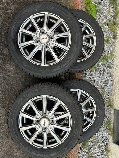 スタッドレスタイヤ　ヨコハマIG60 155/65/13 2024製　4本