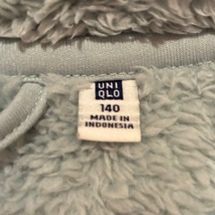 140センチ　ユニクロ　アウターの画像