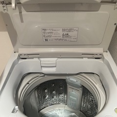 日立　ビートウォッシュBW-V80A 2017年製の画像