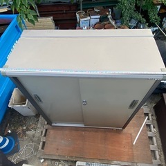 INABA スチール物置　美品の画像