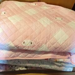 布団、カバー、毛布などセット（無料）の画像