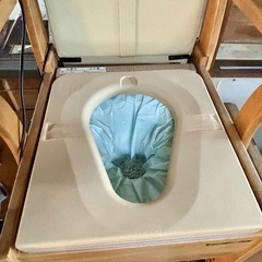 郵送可、未使用品日本セイフティーの自動ラップ式ポータブルトイレ「ラップポン・ブリオ(S)」の画像