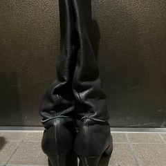 牛革ブーツ　24.5 の画像