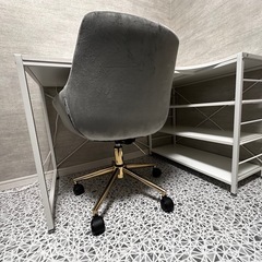 デスク　チェアセットの画像