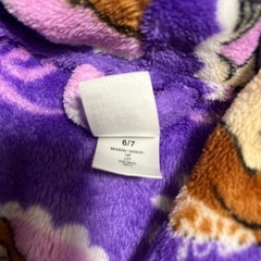 プリンセス ソフィア モコモコ ガウン バスローブ  の画像