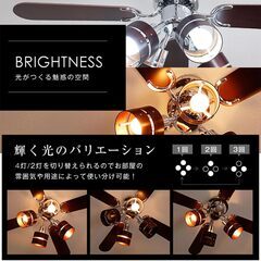 シーリングファンライトNew Aina・Mele2 リモコン付 VEGA corporation ニューアイナ・メレ２インテリア天井照明 清掃/動作確認済みの画像