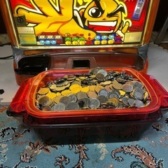 パチスロ スロット 吉宗 4号機 実機 レア 希少 メダル付き の画像