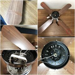 シーリングファンライトNew Aina・Mele2 リモコン付 VEGA corporation ニューアイナ・メレ２インテリア天井照明 清掃/動作確認済みの画像