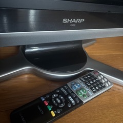 ジャンク品 SHARP AQUOS 液晶カラーテレビ リモコン の画像