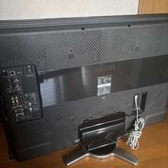 ジャンク品 SHARP AQUOS 液晶カラーテレビ リモコン の画像