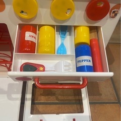 直接引き取り、配送限定/ボーネルンド　キッチンおままごとセットの画像