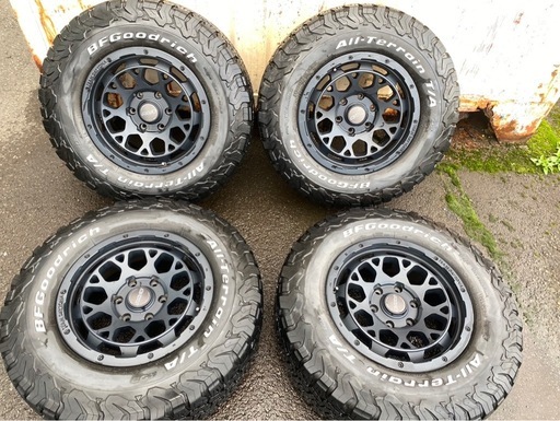 ランドクルーザープラド　タイヤ　アルミセット　グッドリッチ　RAYS