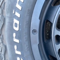 ランドクルーザープラド　タイヤ　アルミセット　グッドリッチ　RAYS 　の画像