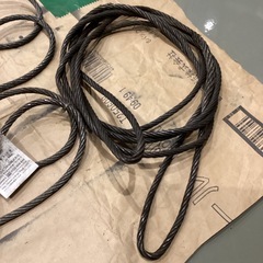 玉掛けワイヤーロープ　３本の画像