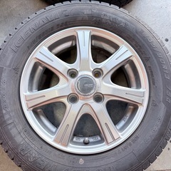 145/80R13 2022年製造 アイスナビ7 ICENAVI7 軽自動車用スタッドレス 4本セットの画像