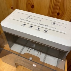 シュレッダー　手動式の画像