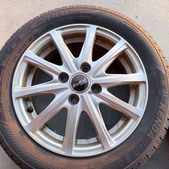 155/65R14 2022年製造 KENDA KR36 軽自動車用スタッドレス 4本セット ICETECNEOの画像