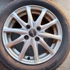 155/65R14 2022年製造 KENDA KR36 軽自動車用スタッドレス 4本セット ICETECNEOの画像