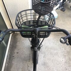 地域限定送料無料　パナソニック　ギュットアニーズ　子供乗せ　8,9AH　三人乗り　黒　パスバビーアン　ビッケモブ　神戸市　電動自転車の画像