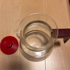 ❤️未使用❤️レトロ　パイレックス　ガラスティーポットの画像