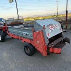 マニアスプレッダー くるくるターン デリカ　堆肥散布機
の画像