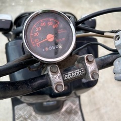 値下げ　ズーマー ブラック(インジェクション)不動車の画像