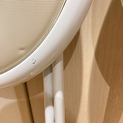 折りたたみ椅子2脚の画像