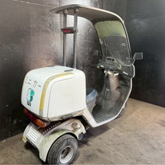 ★支払い総額4.8万円★走行テスト済み！早い者勝ち！ホンダ　ジャイロキャノピー TA02 ワイドスペーサー！ミニカー登録可能！リアボックス付き！！の画像