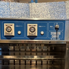 ニチワの電気まな板殺菌庫(乾燥機能付き)2014年製(SC-205H)の画像