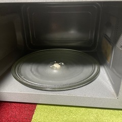 一旦受付中止　オートセンサー付き電子レンジの画像