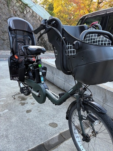 パナソニック　gyutto BE-1ELMD033 OGK リアチャイルドシート付き　中古品