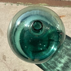 【Re・いみず】ブルーグラスデミジョンボトル　花瓶の画像