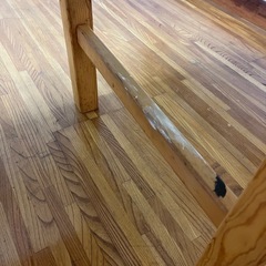 無印折りたたみテーブル　汚れあり
の画像