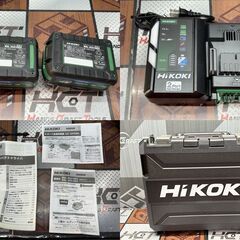 【未使用】ハイコーキ HiKOKI WH36DD(2XHRSZ) コードレスインパクトドライバ 36V バッテリ×2・充電器付き【ハンズクラフト佐賀】の画像