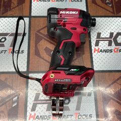 【未使用】ハイコーキ HiKOKI WH36DD(2XHRSZ) コードレスインパクトドライバ 36V バッテリ×2・充電器付き【ハンズクラフト佐賀】の画像