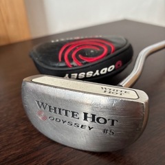オデッセイ　ホワイトホット　パター　♯5 3ドット　希少ひん品の画像