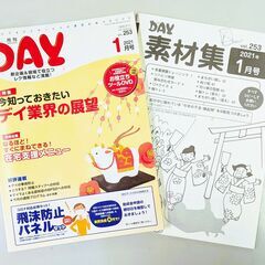 月間デイ2021　１月号～１２月号　12冊の画像