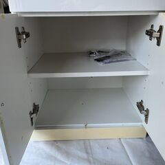 🍞レンジ台 サファイア47R✨コンセント付き・引き出し収納タイプ🌿の画像