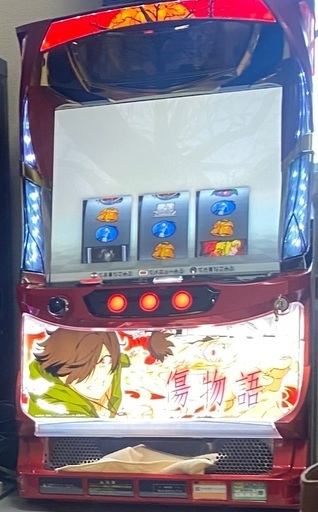 パチスロ傷物語　実機　不要機　家庭用電源対応　パチスロ　スロット